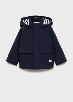 Dzieci MANGO Płaszcze I Kurtki*Pikowana kurtka z kapturem