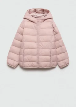 Dzieci MANGO Płaszcze I Kurtki*Pikowana kurtka z kapturem