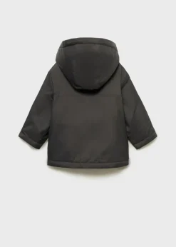 Dzieci MANGO Płaszcze I Kurtki*Pikowana kurtka z kapturem