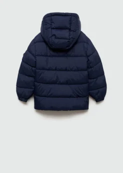 Dzieci MANGO Płaszcze I Kurtki*Pikowana kurtka z kapturem