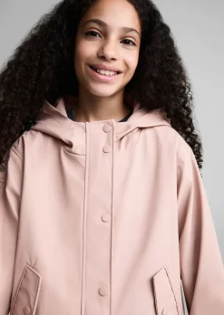 Dzieci MANGO Płaszcze I Kurtki*Pikowana nieprzemakalna kurtka z kapturem