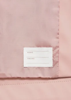 Dzieci MANGO Płaszcze I Kurtki*Pikowana nieprzemakalna kurtka z kapturem