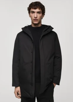 MANGO Kurtki I Koszule Wierzchnie|Płaszcze*Pikowana parka waterproof z wypełnieniem Thermore®