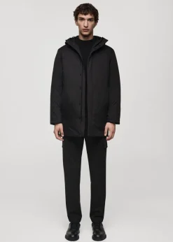 MANGO Kurtki I Koszule Wierzchnie|Płaszcze*Pikowana parka waterproof z wypełnieniem Thermore®