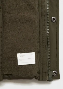 Dzieci MANGO Płaszcze I Kurtki*Pikowany anorak z polarową podszewką