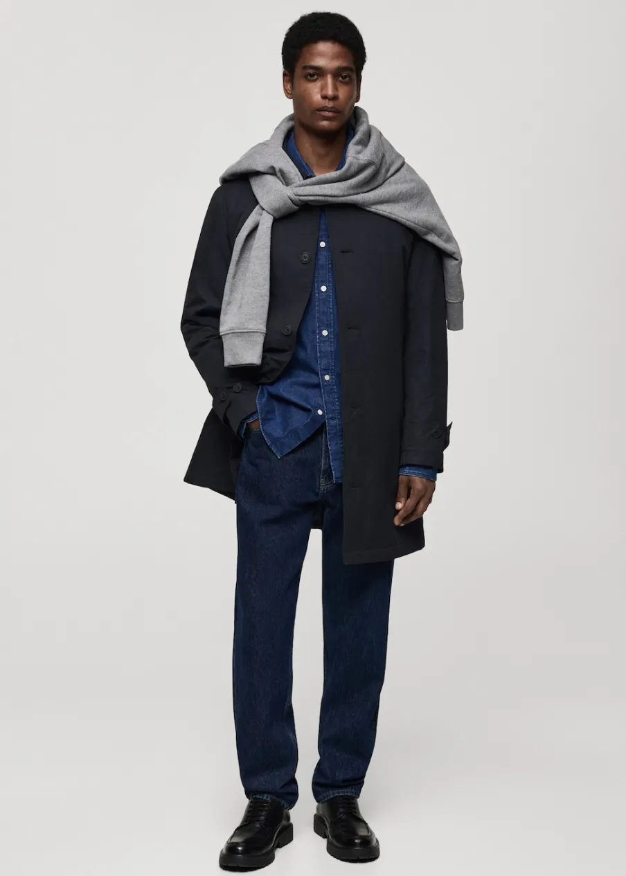 MANGO Płaszcze|Trencze*Pikowany trencz water repellent