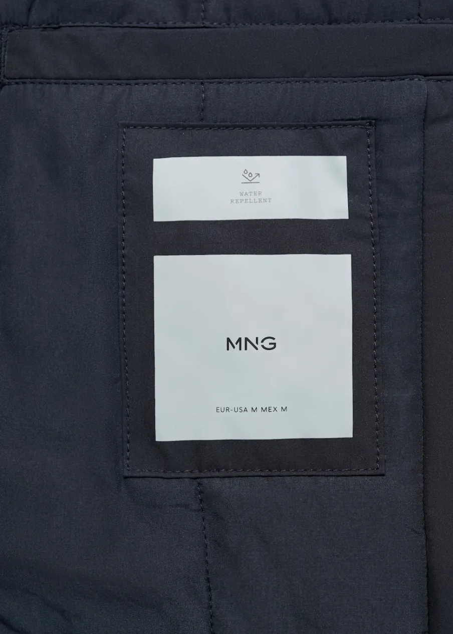 MANGO Płaszcze|Trencze*Pikowany trencz water repellent