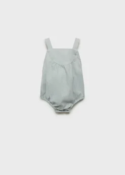 Dzieci MANGO Sukienki/pajacyki*Śpioszki lniane