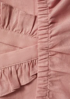 Dzieci MANGO Sukienki/pajacyki*Śpioszki lniane