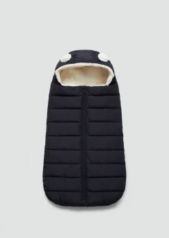 Dzieci MANGO Płaszcze|Akcesoria*Śpiworek niemowlęcy z kapturem