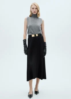 MANGO Spódnice*Plisowana spódnica o prostym kroju