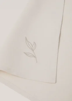 MANGO Obrusy*Podkładka pod talerz z bawełny z haftem w liście