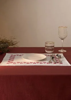 MANGO Obrusy*Podkładka pod talerz z haftowanym motywem