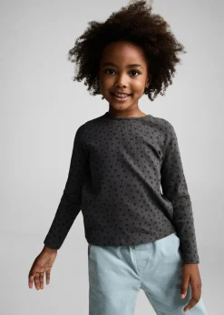 Dzieci MANGO Koszulki*Podkoszulek w kwiaty