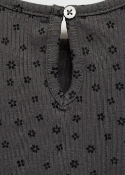 Dzieci MANGO Koszulki*Podkoszulek w kwiaty