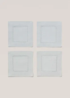 MANGO Obrusy|Akcesoria Stołowe*Podstawka pod szklankę z bawełny z mereżką