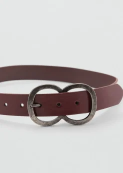 MANGO Paski*Podwójny pasek z klamrą