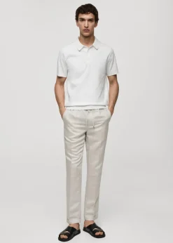 MANGO Kardigany I Swetry|Koszulki Polo*Polo z cienkiej dzianiny