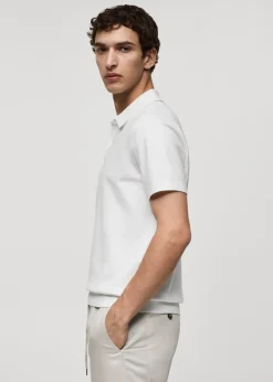 MANGO Kardigany I Swetry|Koszulki Polo*Polo z cienkiej dzianiny