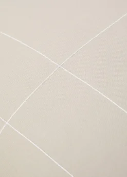 MANGO Poszewki Na Jaśki*Poszewka na jaśka z bawełny haftowana w linie 60 x 60 cm