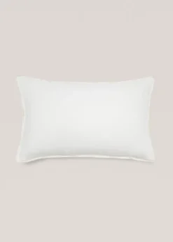 MANGO Poszewki Na Jaśki|Poszewki Na Jaśki*Poszewka na jaśka z lnu z lamówką 30 x 50 cm