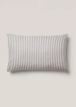 MANGO Poszewki Na Poduszki*Poszewka na poduszkę bawełniana w paski 50 x 75 cm