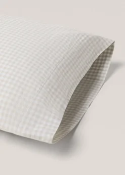 MANGO Poszewki Na Poduszki*Poszewka na poduszkę w kratkę vichy 45 x 110 cm