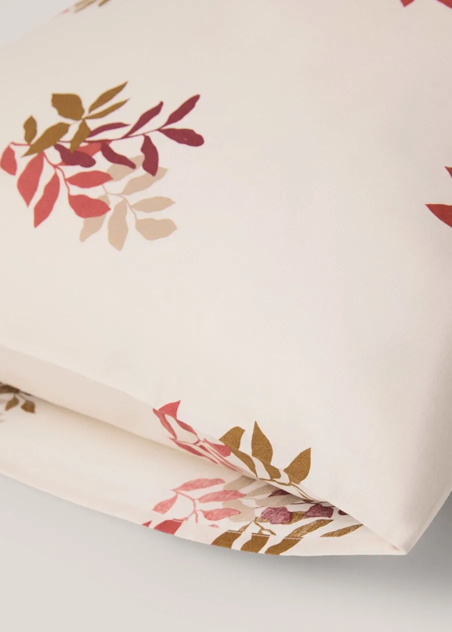 MANGO Poszewki Na Poduszki*Poszewka na poduszkę z 100% bawełny w kwiaty 60 x 60 cm