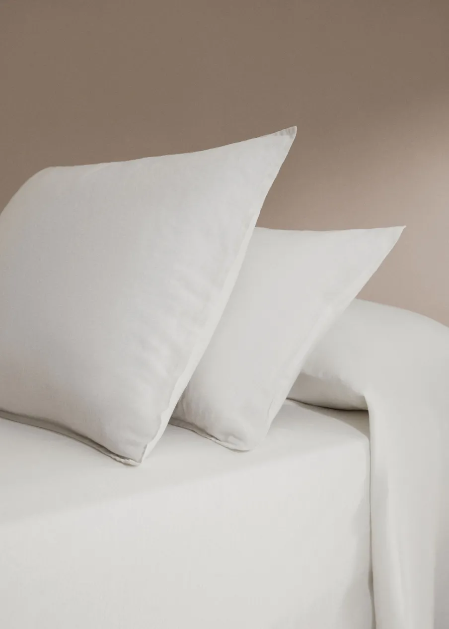 MANGO Poszewki Na Poduszki*Poszewka na poduszkę z 100% lnu 60 x 60 cm