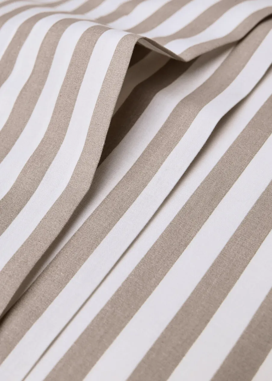 MANGO Poszewki Na Poduszki*Poszewka na poduszkę z bawełny w paski 45 x 110 cm