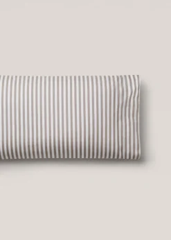 MANGO Poszewki Na Poduszki*Poszewka na poduszkę z bawełny w paski 45 x 110 cm