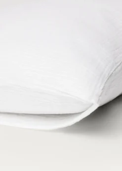 MANGO Poszewki Na Poduszki*Poszewka na poduszkę z bawełnianego muślinu 50 x 75 cm