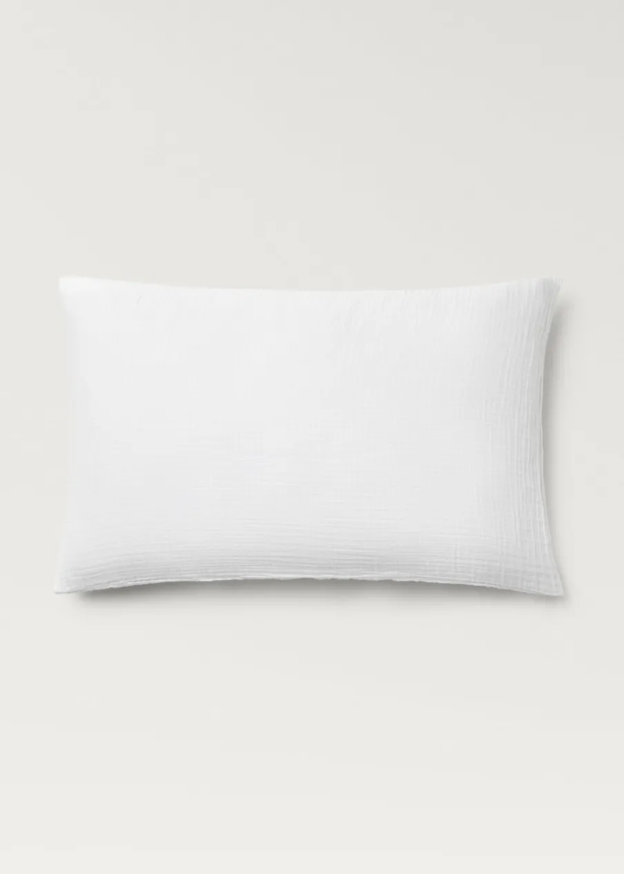 MANGO Poszewki Na Poduszki*Poszewka na poduszkę z bawełnianego muślinu 50 x 75 cm