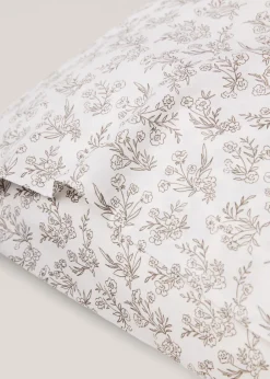 MANGO Poszewki Na Poduszki*Poszewka na poduszkę z bawełny z kwiaty 50 x 75 cm