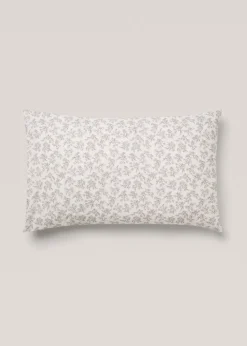 MANGO Poszewki Na Poduszki*Poszewka na poduszkę z bawełny z kwiaty 50 x 75 cm