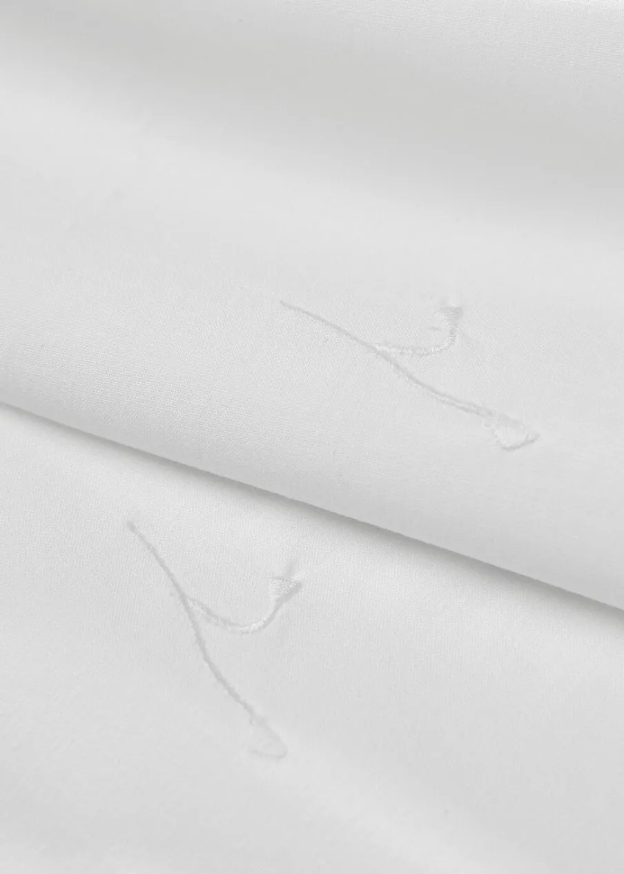 MANGO Poszewki Na Poduszki*Poszewka na poduszkę z bawełny z kwiatowym haftem 60 x 60 cm