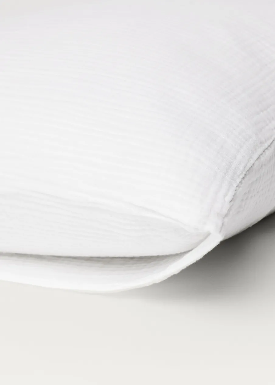 MANGO Poszewki Na Poduszki*Poszewka na poduszkę z bawełnianego muślinu 60 x 60 cm