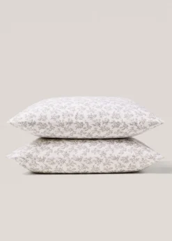 MANGO Poszewki Na Poduszki*Poszewka na poduszkę z bawełny w kwiaty 60 x 60 cm