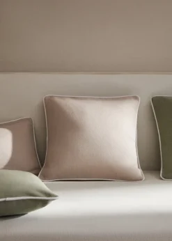 MANGO Poszewki Na Jaśki*Poszewka na poduszkę z bawełnianą lamówką 45x45cm