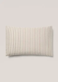 MANGO Poszewki Na Poduszki*Poszewka na poduszkę z flaneli w paski 50 x 75 cm