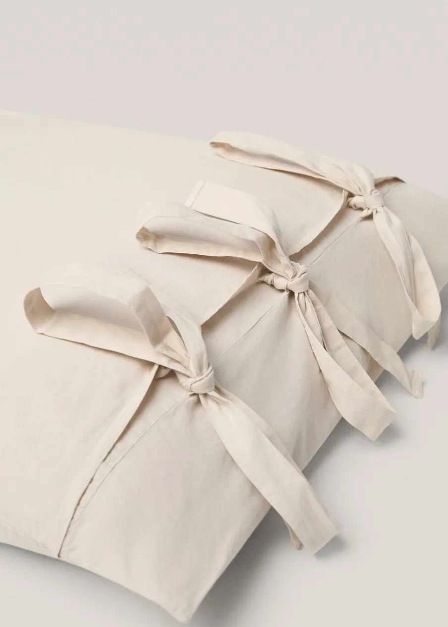 MANGO Poszewki Na Poduszki*Poszewka na poduszkę z pranej bawełny 60 x 60 cm