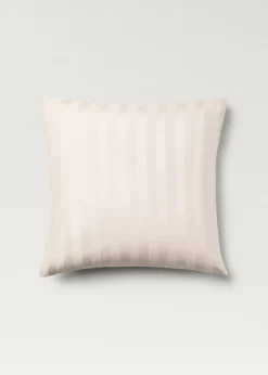 MANGO Poszewki Na Poduszki*Poszewka na poduszkę z satyny w drobne paski 60 x 60 cm