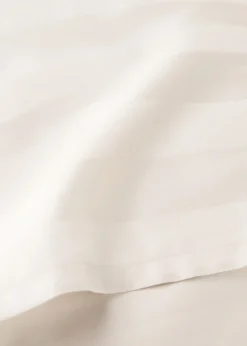 MANGO Poszewki Na Poduszki*Poszewka na poduszkę z satyny w drobne paski 50 x 75 cm