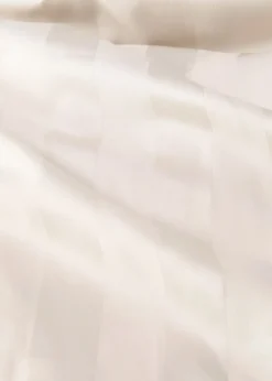 MANGO Poszwa Na Kołdrę*Poszwa na kołdrę z satyny w drobne paski na łóżko 150 cm