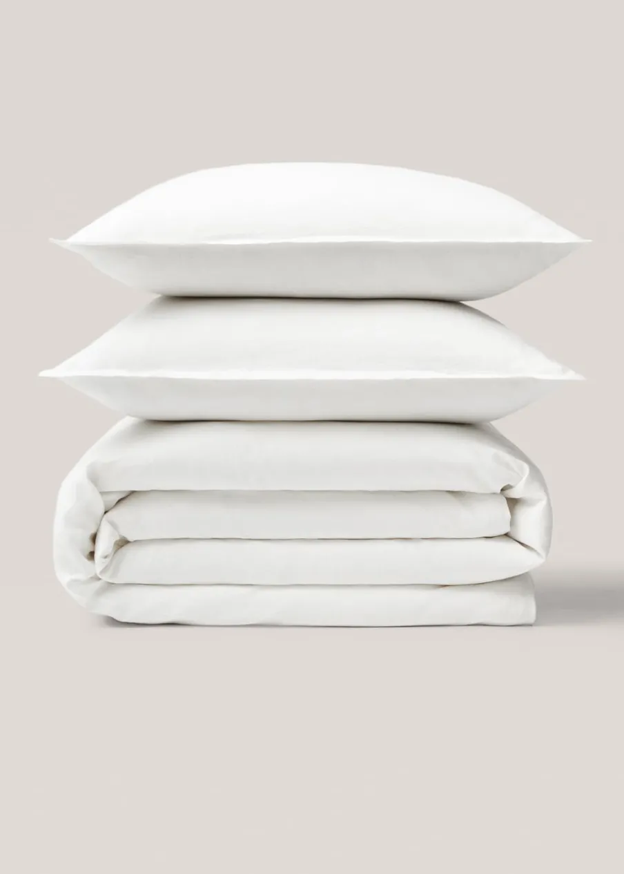 MANGO Poszwa Na Kołdrę*Poszwa na kołdrę ze 100% lnu na łóżko 90 cm