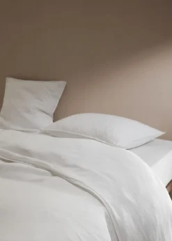 MANGO Poszwa Na Kołdrę*Poszwa na kołdrę ze 100% lnu na łóżko 135 cm