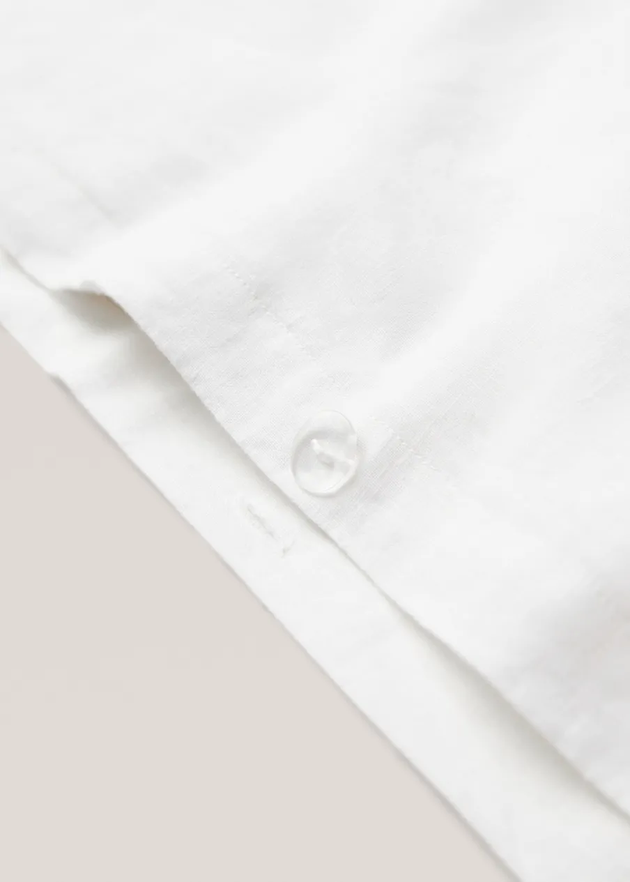 MANGO Poszwa Na Kołdrę*Poszwa na kołdrę ze 100% lnu na łóżko 135 cm