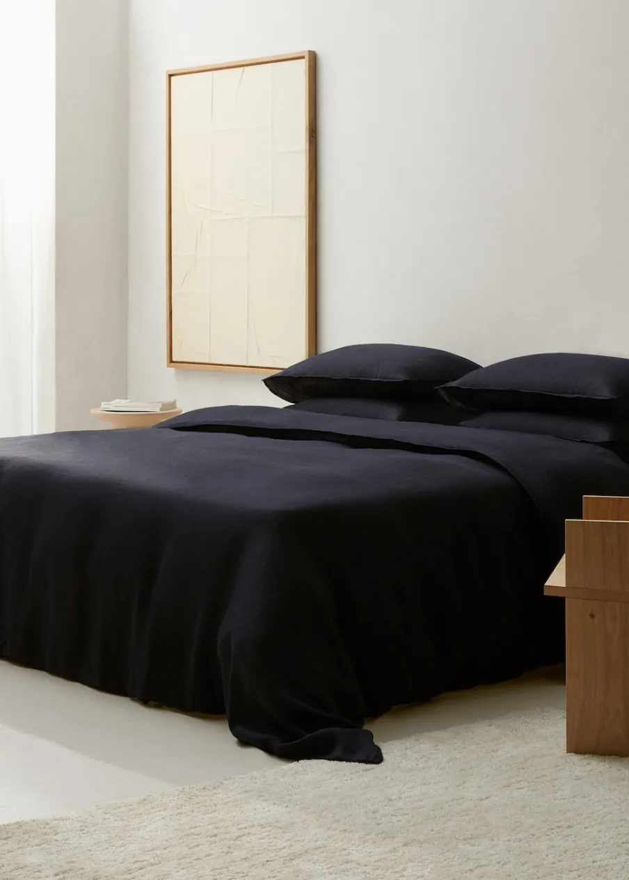 MANGO Poszwa Na Kołdrę*Poszwa na kołdrę ze 100% lnu na łóżko 150/160 cm