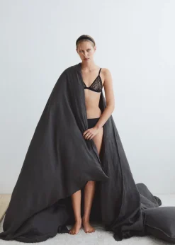 MANGO Poszwa Na Kołdrę*Poszwa na kołdrę ze 100% lnu na łóżko 150/160 cm