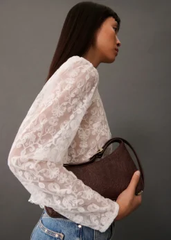 MANGO Koszule I Bluzki*Półprzezroczysta bluzka